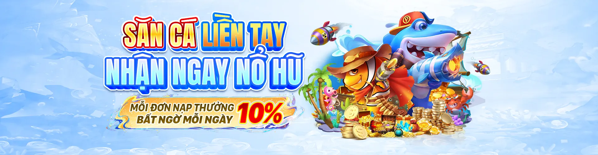 Trò chơi bắn cá vnd288 với đồ họa sống động